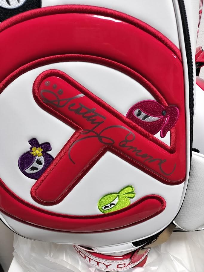 【サイン入り/未使用】スコッティキャメロン キャディバッグ