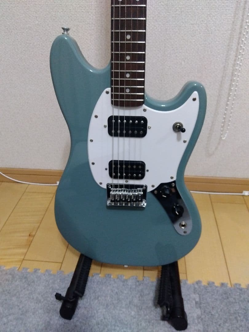 Squier　Mustang　スクワイヤ　ムスタング　ソニックグレー