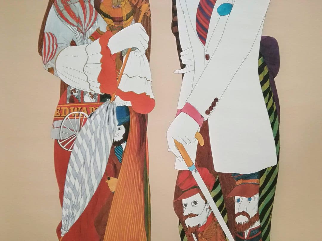 逸品　伊坂芳太良　作品ポスター　作品集成発売記念　絵師　伊坂芳太良展　1983年