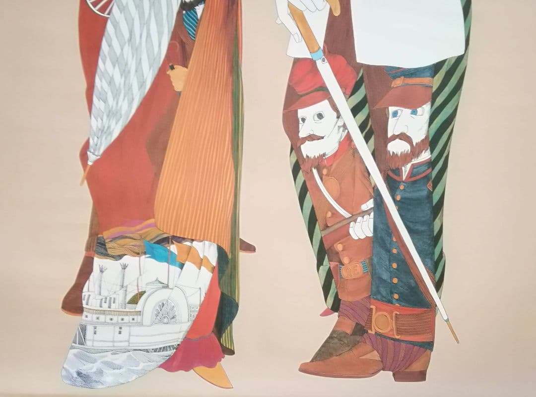 逸品　伊坂芳太良　作品ポスター　作品集成発売記念　絵師　伊坂芳太良展　1983年