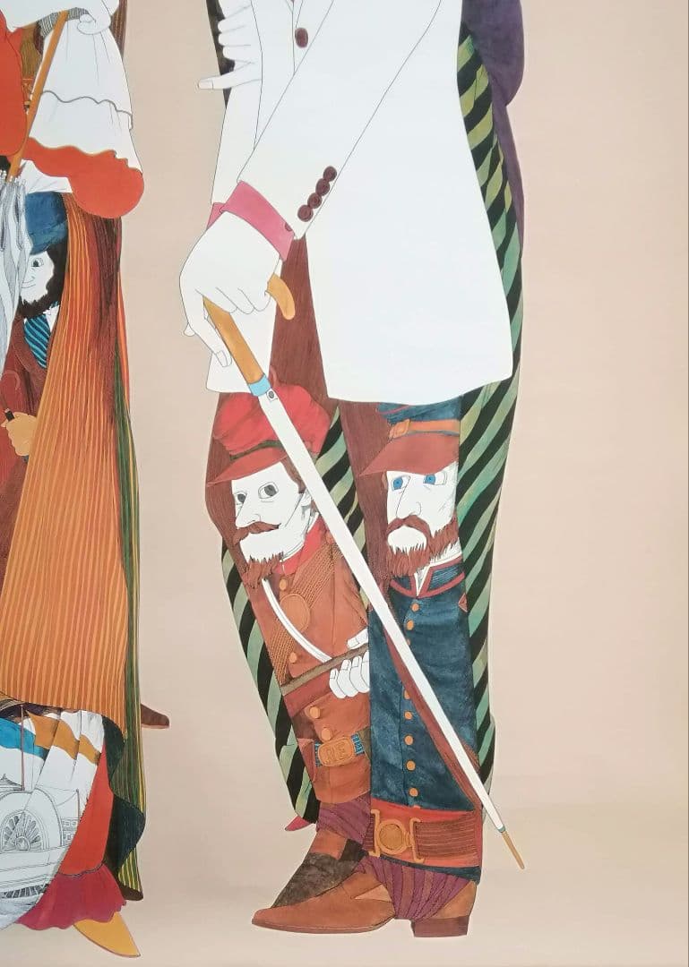 逸品　伊坂芳太良　作品ポスター　作品集成発売記念　絵師　伊坂芳太良展　1983年