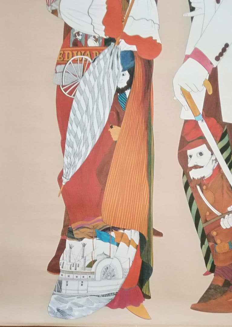 逸品　伊坂芳太良　作品ポスター　作品集成発売記念　絵師　伊坂芳太良展　1983年