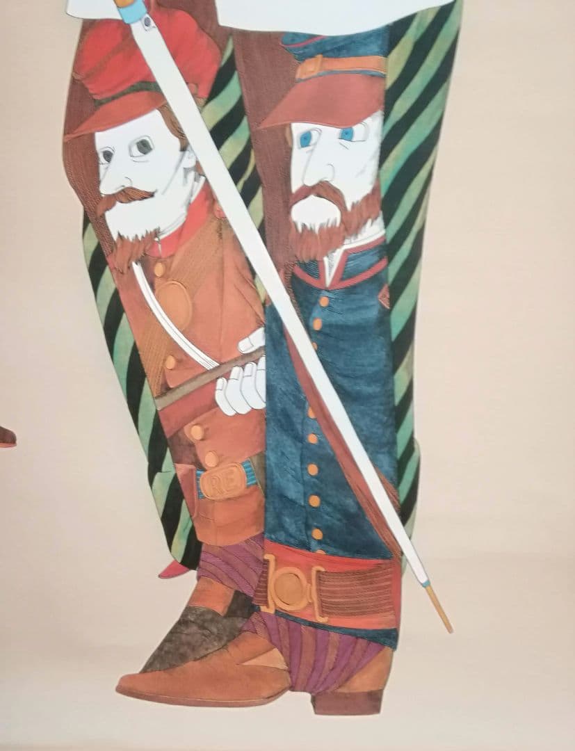 逸品　伊坂芳太良　作品ポスター　作品集成発売記念　絵師　伊坂芳太良展　1983年