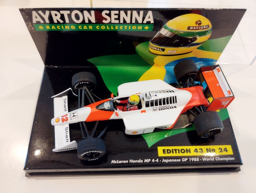マクラーレン MP4/5B アイルトン・セナ ミニカー 6台セットミニチャンプス