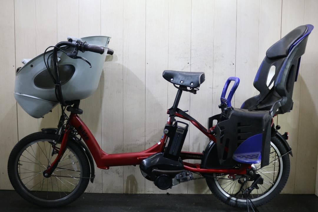 ブリヂストンBR0C49 ビッケPOLAR e 20型8.7AH 3段LED 赤