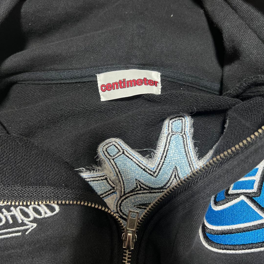 centimeter ジップパーカー