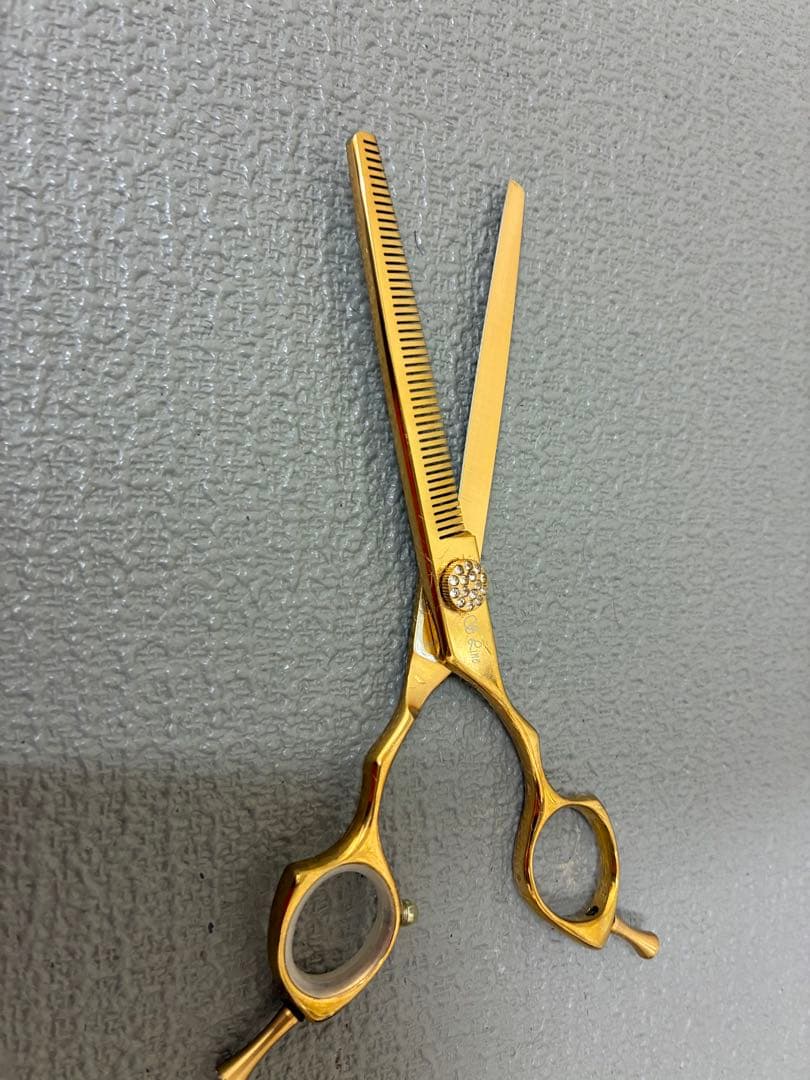 シルバーライン　消しゴムスキバサミ　6.5インチ