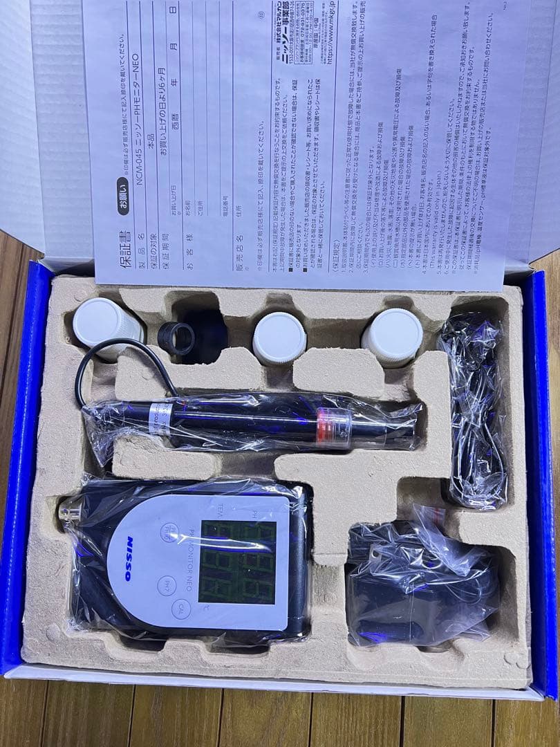 NISSO PH MONITOR NEO pH測定器