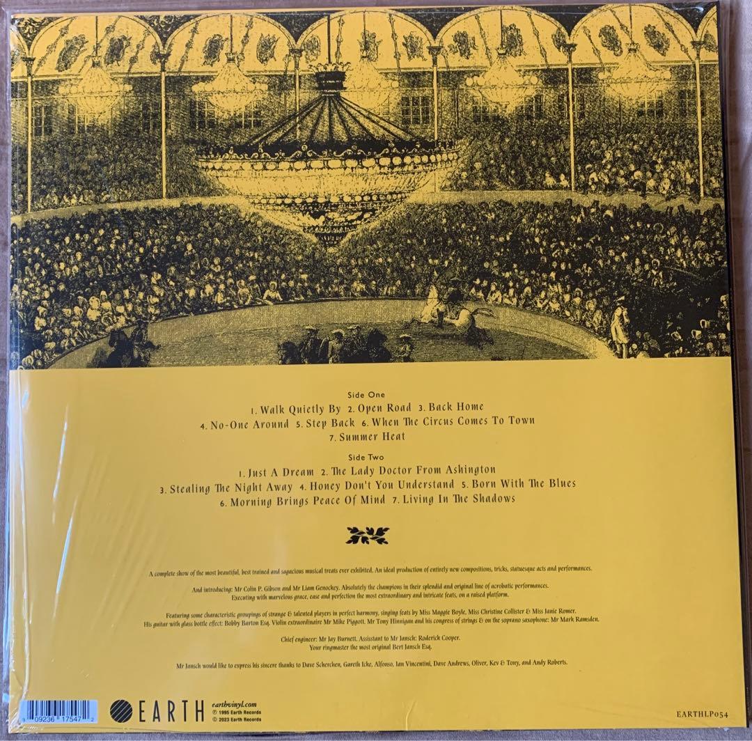 洋楽 BERT JANSCH When The Circus Comes- LP