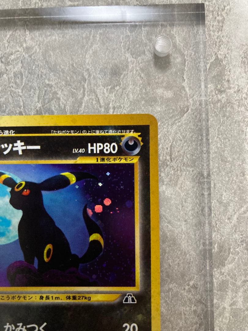 美品 旧裏 ブラッキー ★ 拡張パック第2弾 遺跡をこえて…