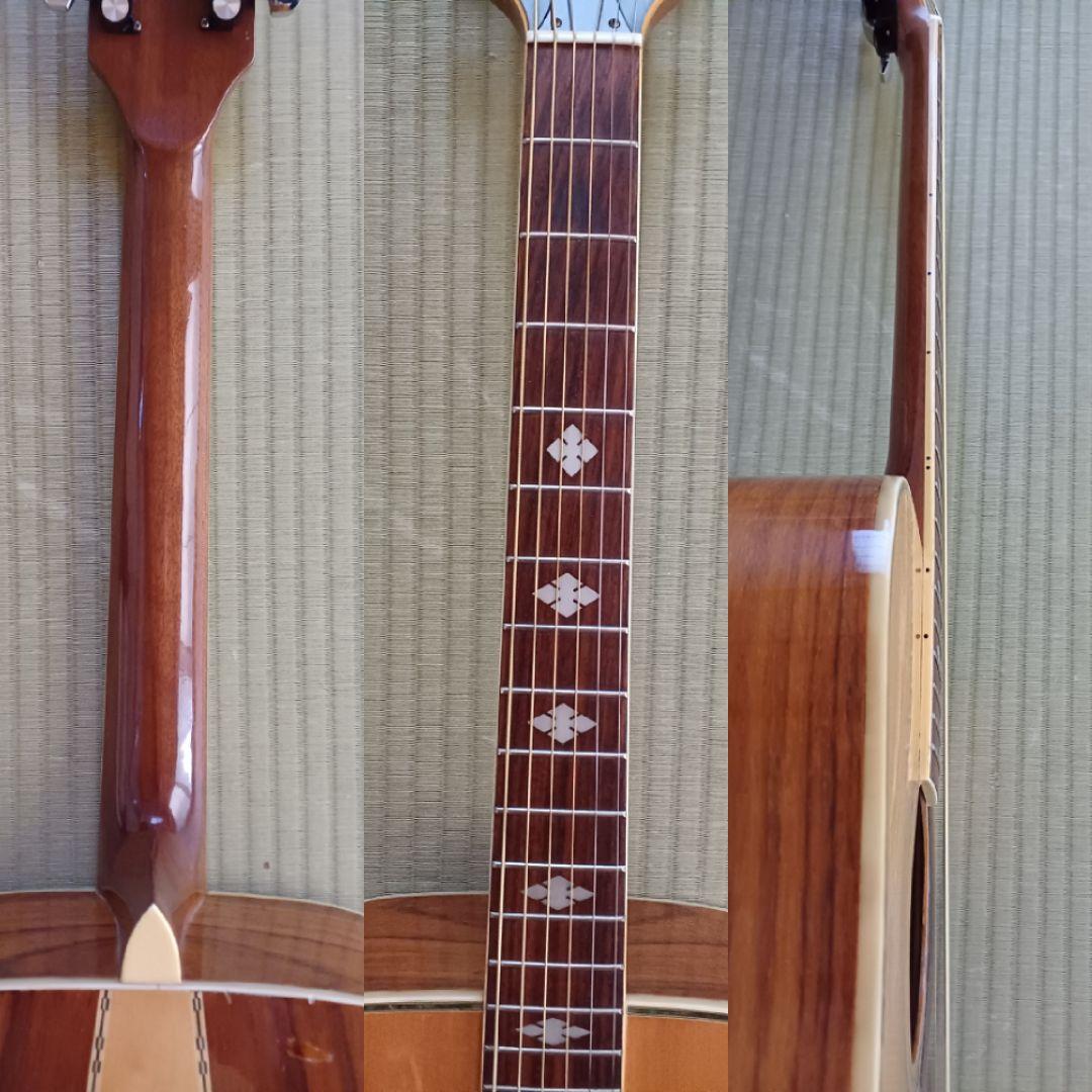 【送料込】タケハルギター　木曽鈴木　低弦高　メンテ済み　バック3ピース