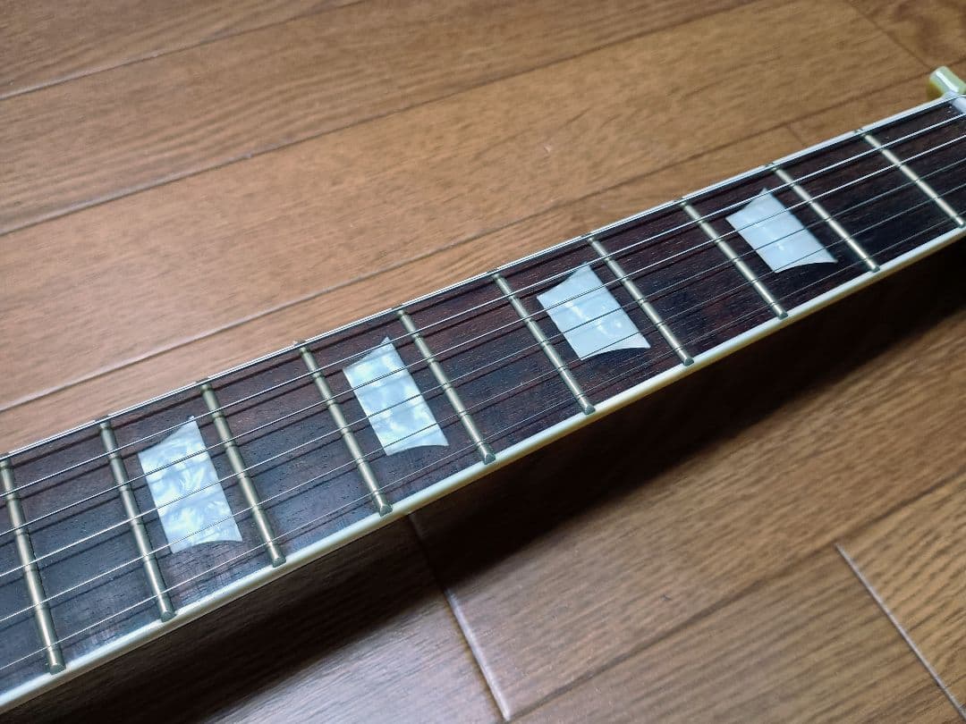 (訳あり) レスポールタイプ エレキギター グリーン