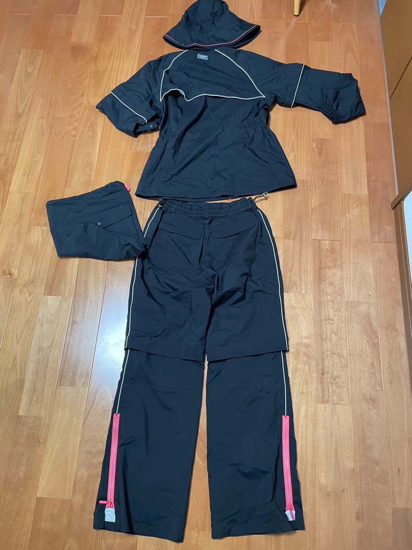 4点セット・LANVIN SPORT・ゴルフウェア・レインウェア