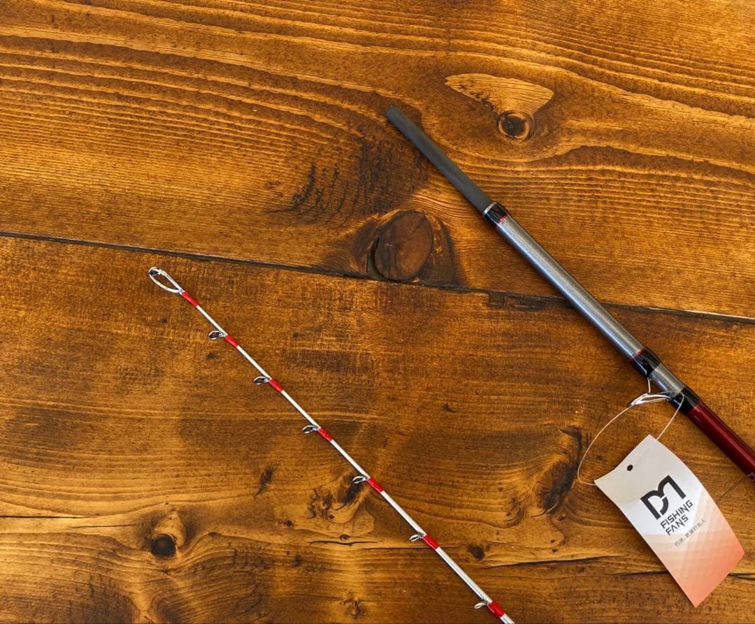 ジギングロッド　デジタルカウンター付きリール　イカメタル　タイラバ　左ハンドル