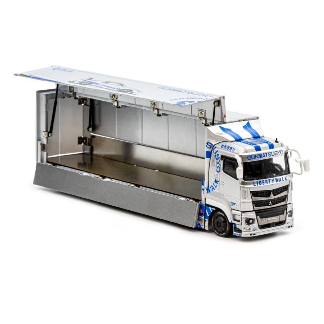 ミニカー Fuso Super Great Transport LBWK