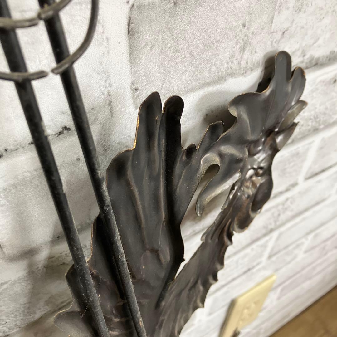 4F 希少 神戸 異人館モチーフ 風見鶏 オブジェ 置物 ヴィンテージ調