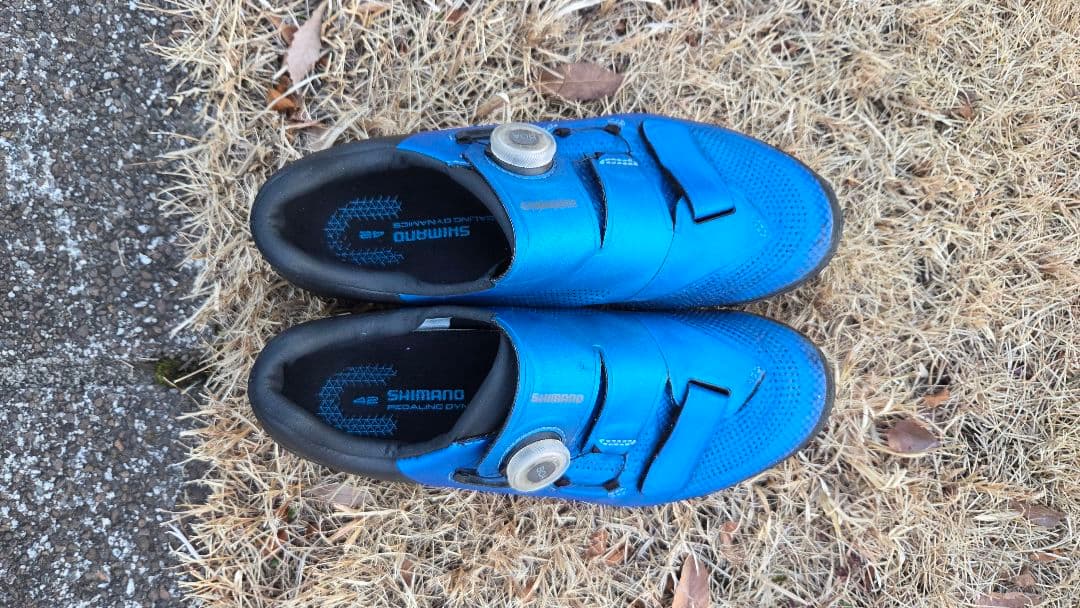 シマノ XC502 42(26.5cm) クリート付属 ビンディングシューズ