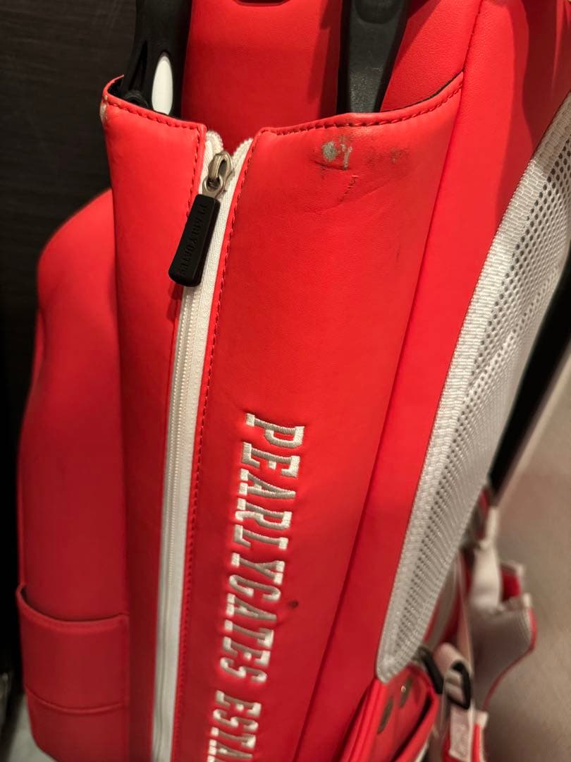 PEARLY GATES ゴルフバッグ キャディバッグ 89 レッド