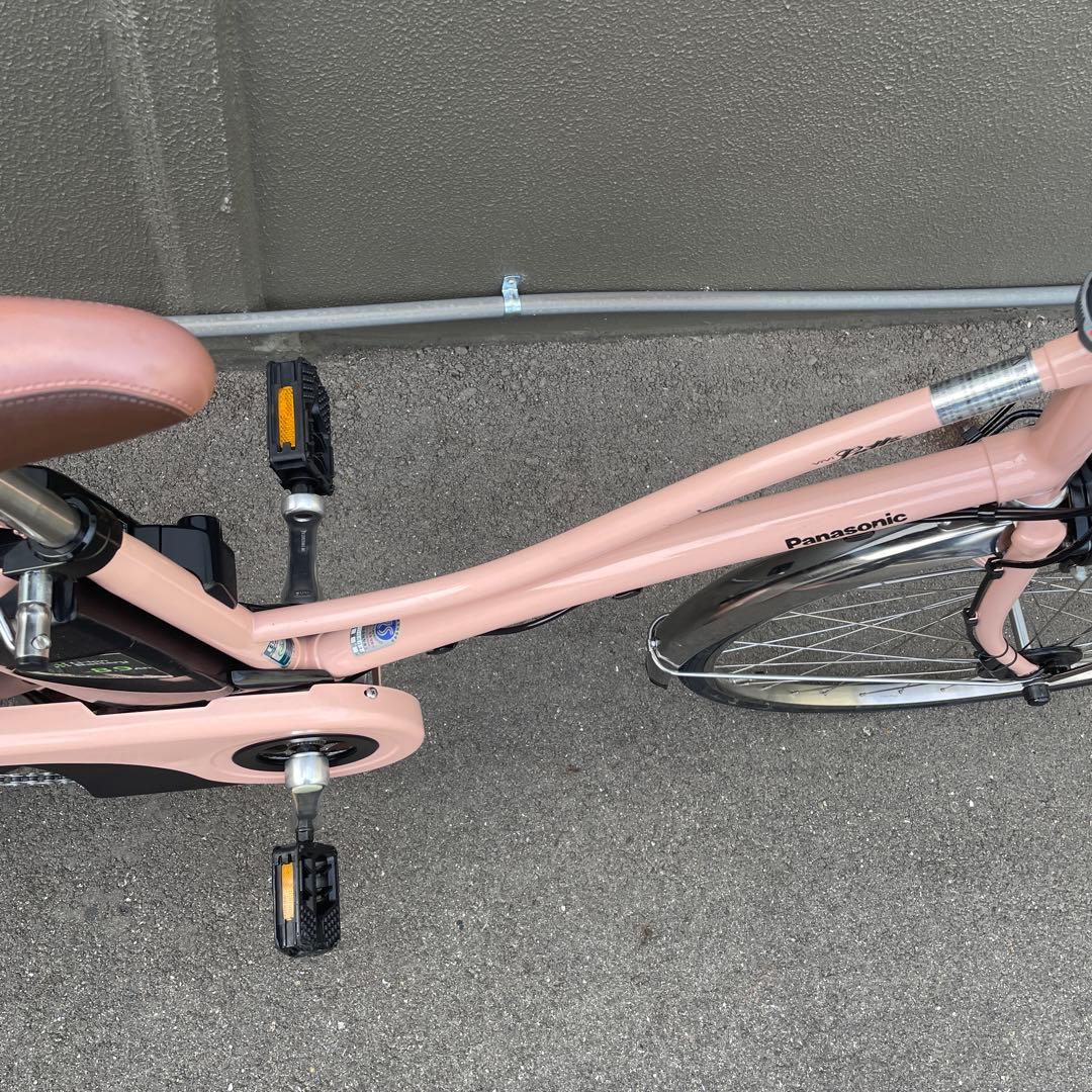 パナソニック電動アシスト自転車26インチピンク
