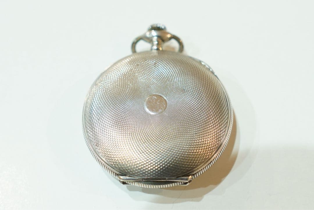 明治〜大正期 雑誌「少年」懸賞品 銀製懐中時計 0.800刻印