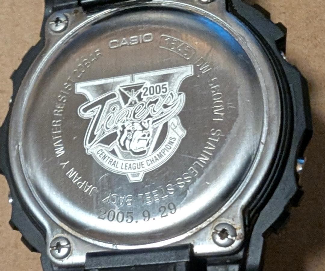 阪神タイガース G-SHOCK DW-5600 2005優勝