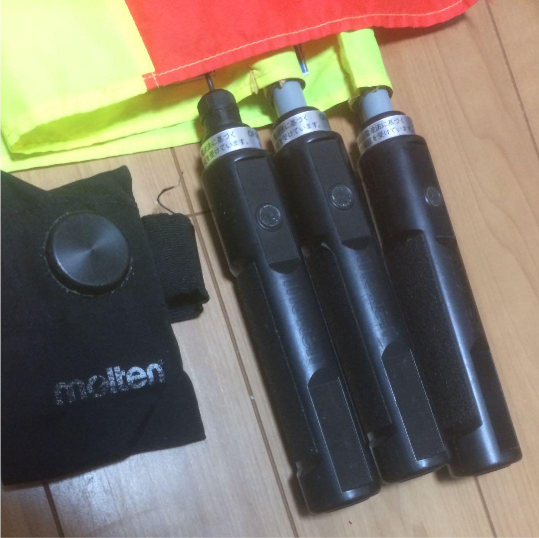 サッカー審判フラッグ