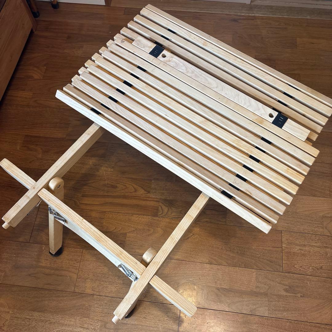 【Byer of Maine】USAブランド A&F 折りたたみ木製テーブル