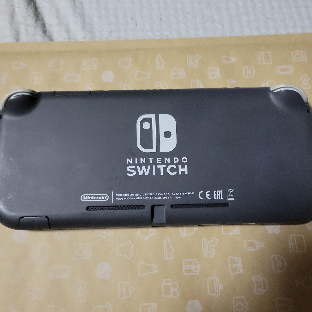 【中古ゲーム機】スイッチライト グレー【本体のみ】