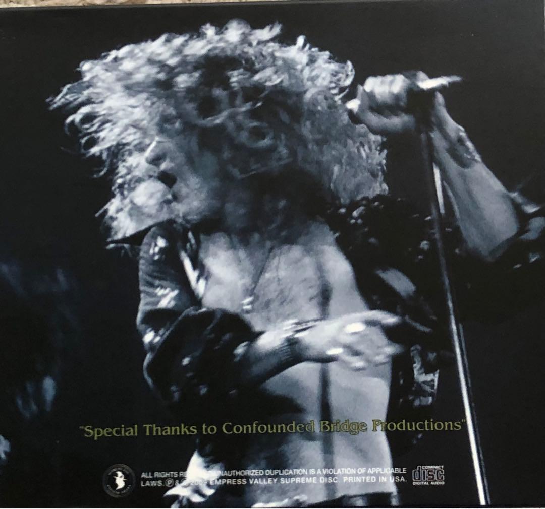 洋楽 LED ZEPPELIN LONG BEACH CALIFORNICATION