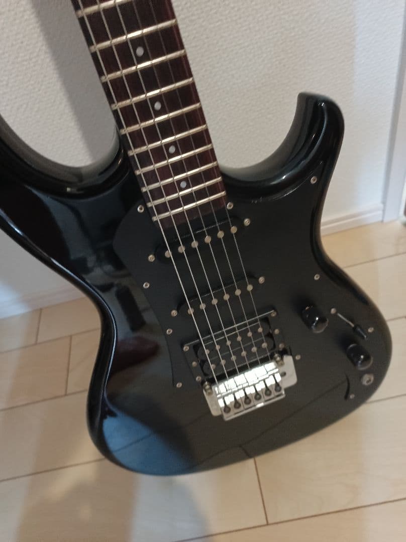 Aria pro ⅱ RS WILDCATシリーズ ブラック　エレキギター