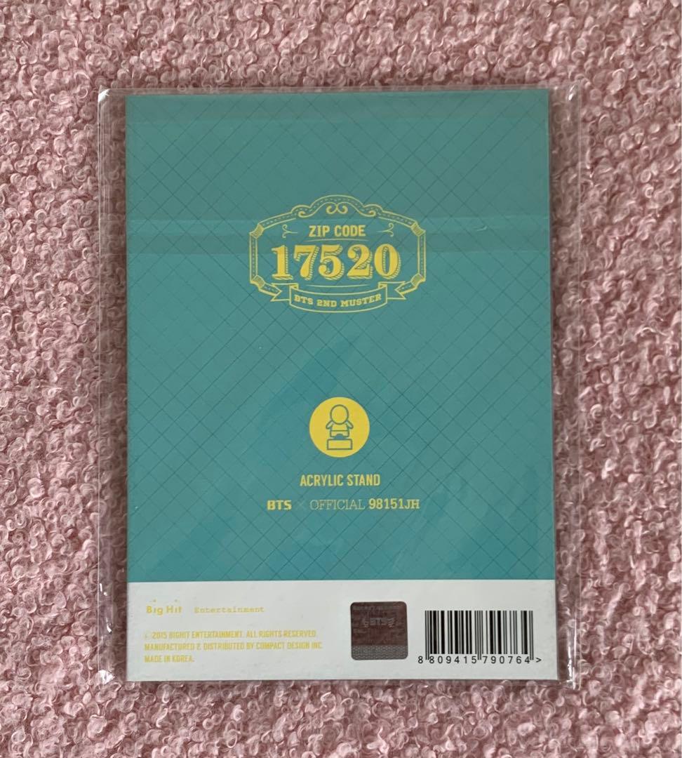 BTS 公式 2ND MUSTER 17520 アクリルスタンド ソクジン