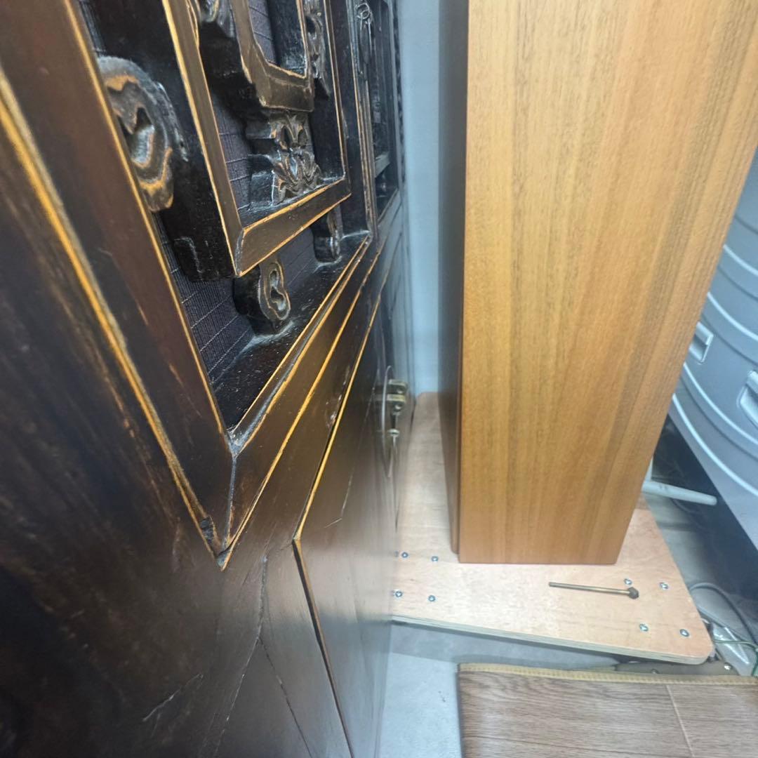 中国　香港家具　アンティークキャビネット