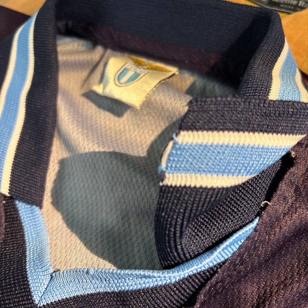 8SM1【S.S.LAZIO】サッカー　ユニフォーム　ゲームシャツ　古着used