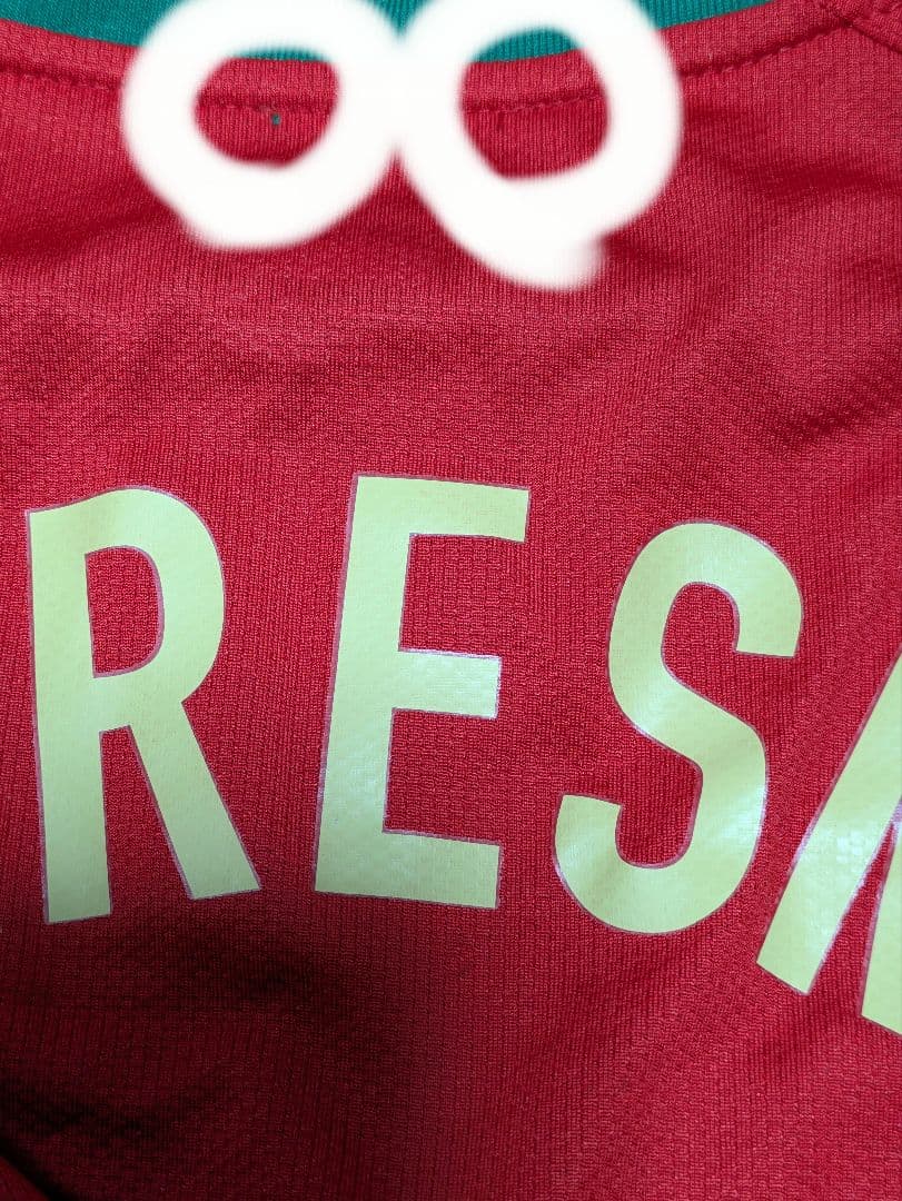 ポルトガル代表 17 XL　クアレスマ　EURO2008 パッチ、タグ付き