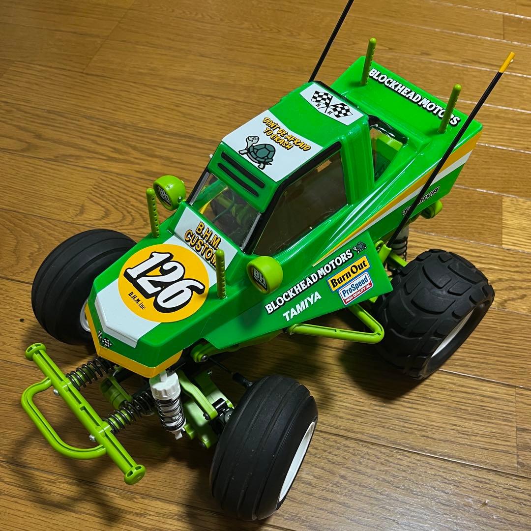 タミヤ　WR-02CB コミカル グラスホッパー　ブロックヘッドモータース