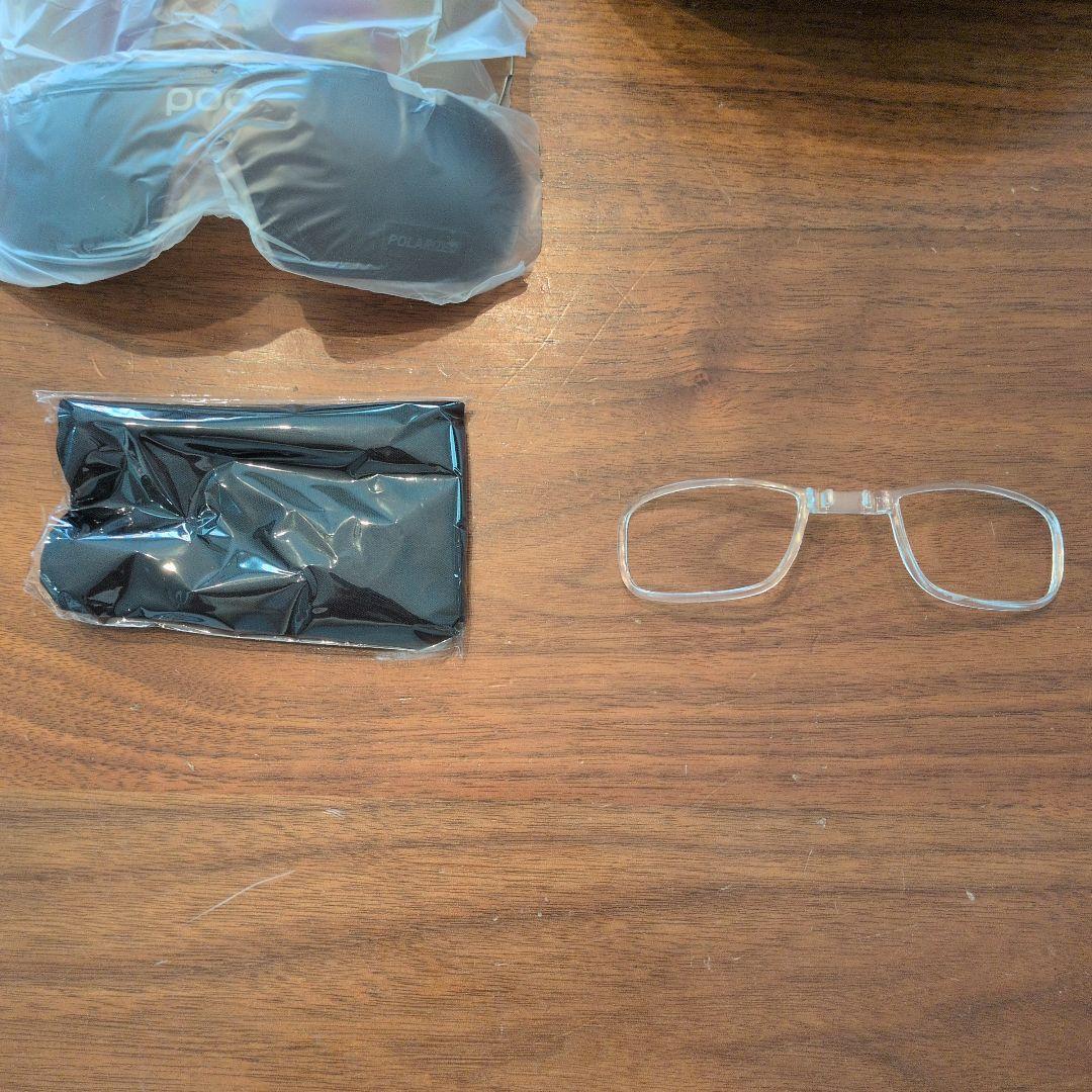 POC サングラス フレーム無し ブラック