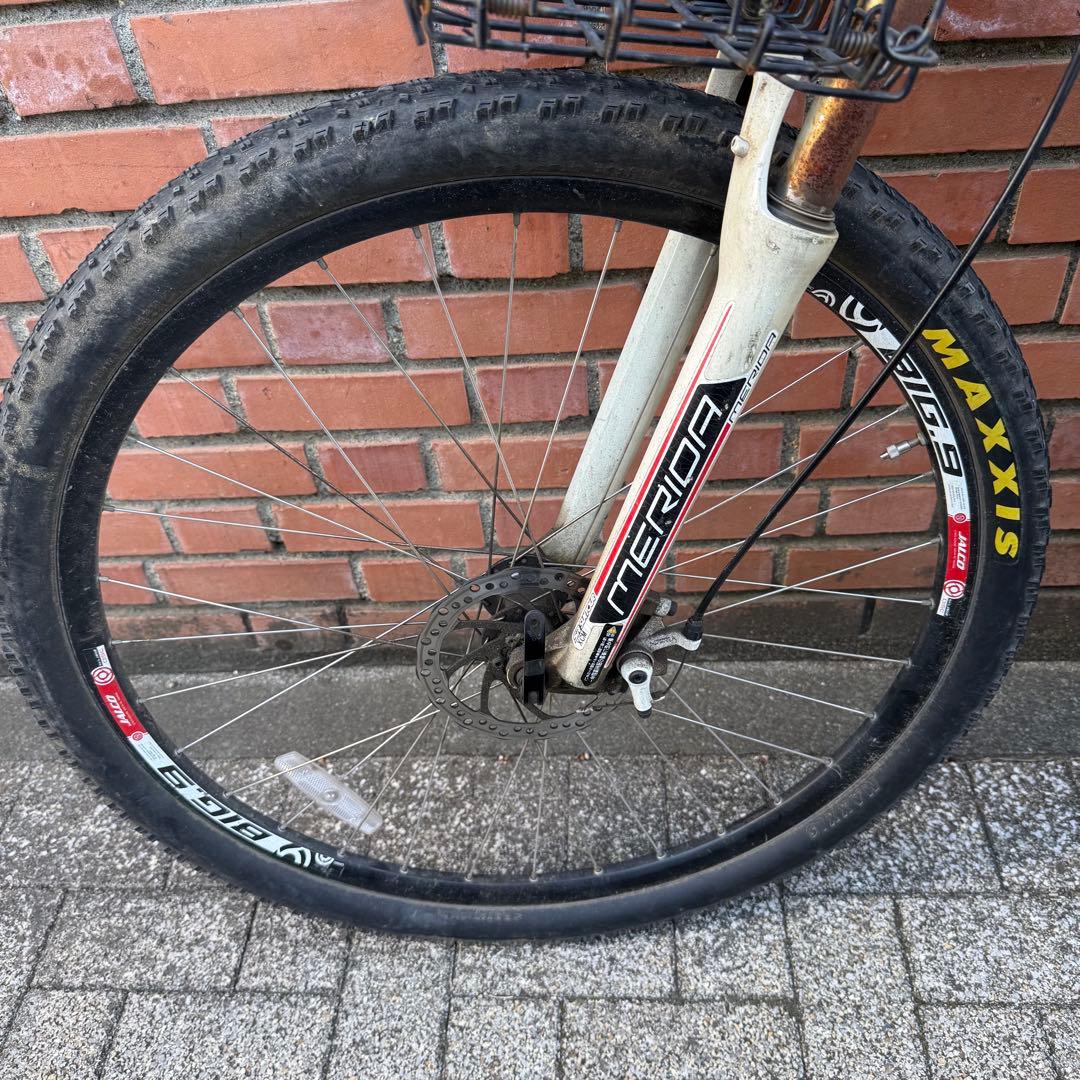 【直接引取】【メンテナンス前提現状品】自転車 メリダ bignine