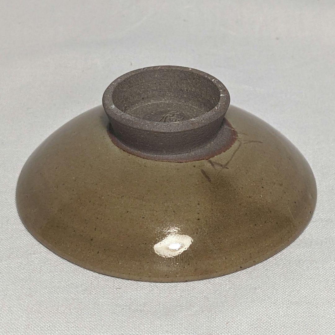 岡山県重要無形文化財 黒井千左 虫明焼 盃 共箱栞 酒器 酒盃 酒坏 お猪口