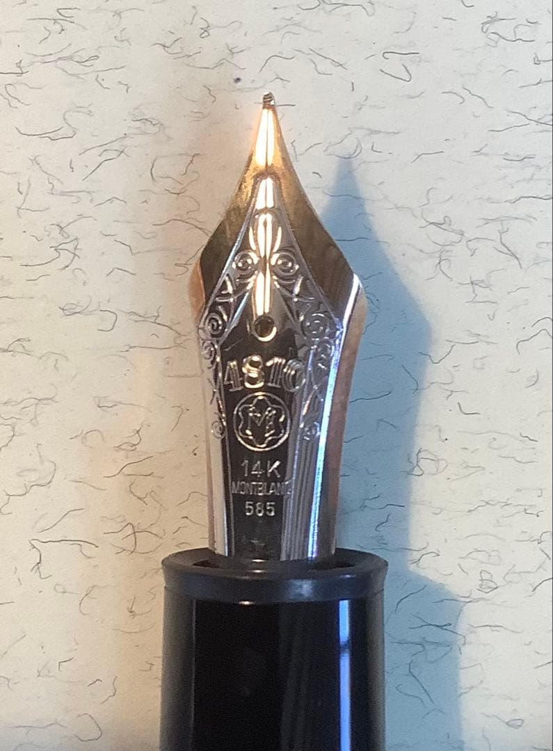 モンブラン万年筆　マイスターシュテュック149 14K ペン先EF　書き味良好