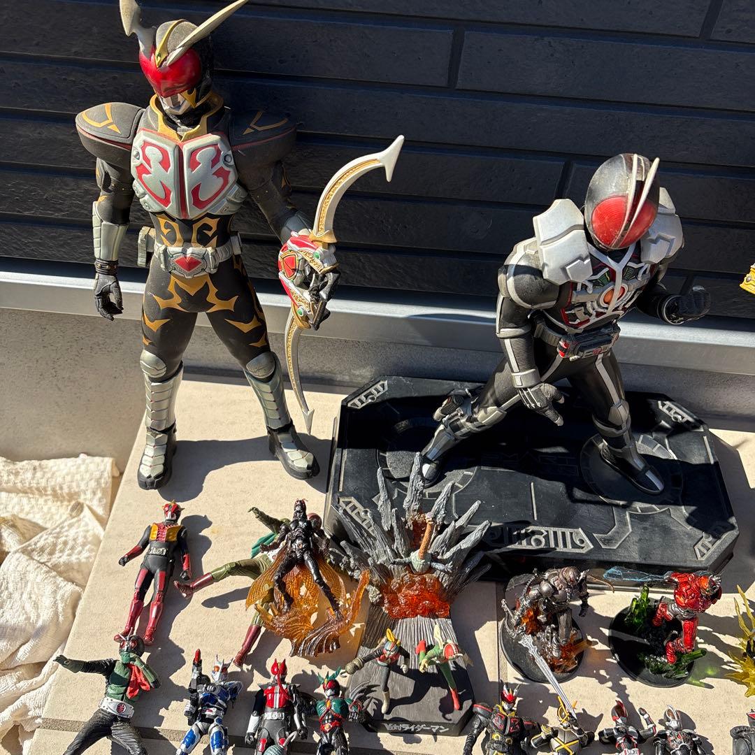 仮面ライダー フィギュアセット 約100体以上　レトロ