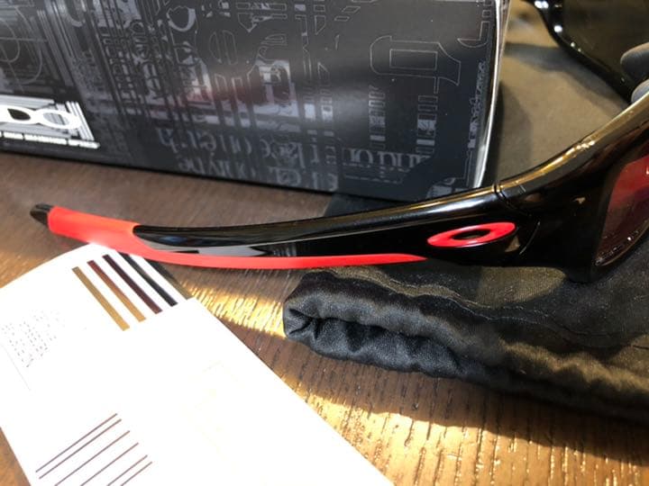 【１回のみ使用❣️】OAKLEY VALVE レッドイリジウム／ブラックポリッシュ