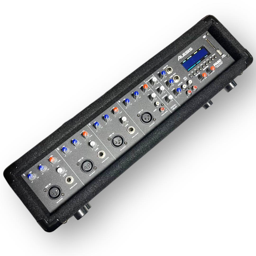 Alesis PA80 パワードミキサー 80W 4ch 動作良好
