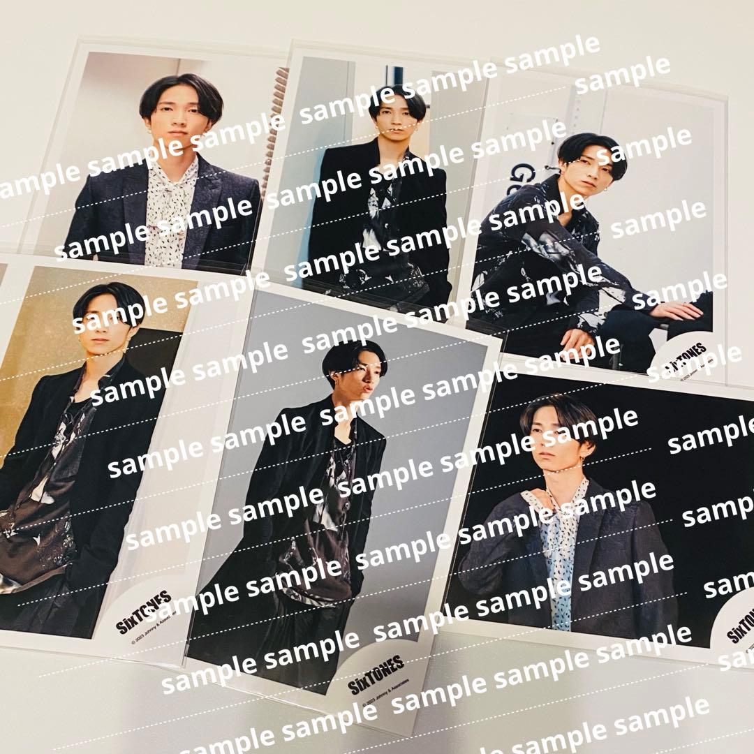 声 SixTONES 公式写真 ジェシー 京本大我 松村北斗 髙地優吾 田中樹