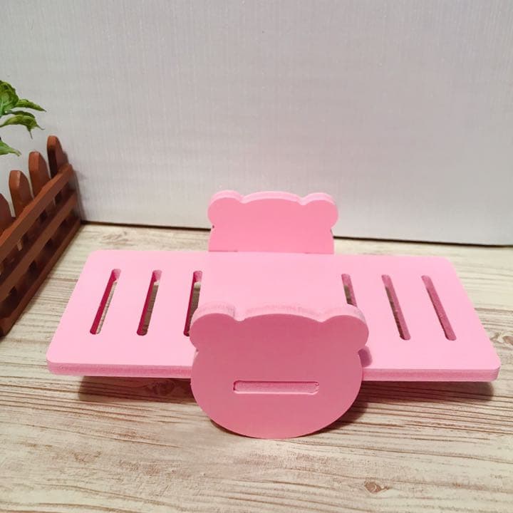 ハムスター ネズミ 小動物用二階建て飼育ケージセット ハウス家巣箱三色(ピンク)