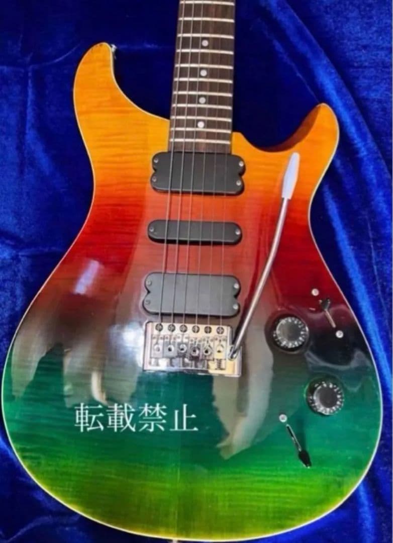 【ノーブランド】カラフルギター