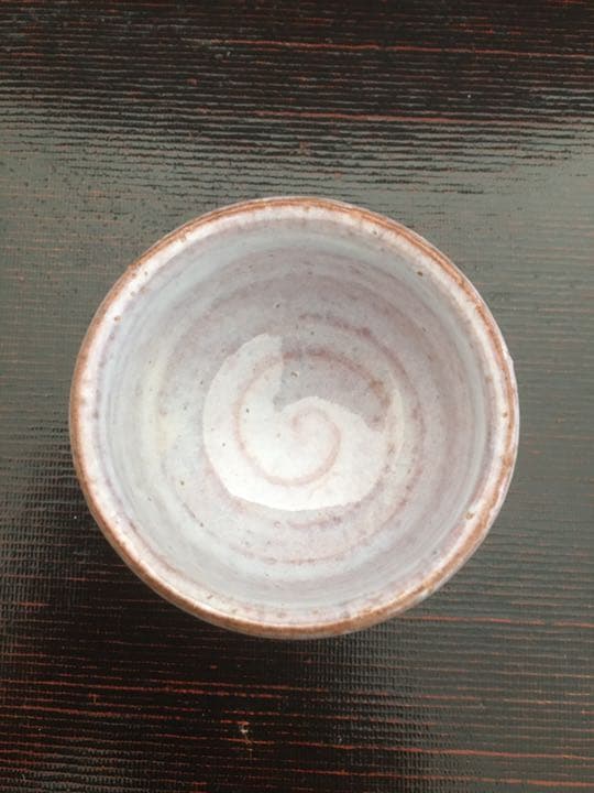 萩ぐい呑　吉賀将夫 作（吉賀大眉ご子息）