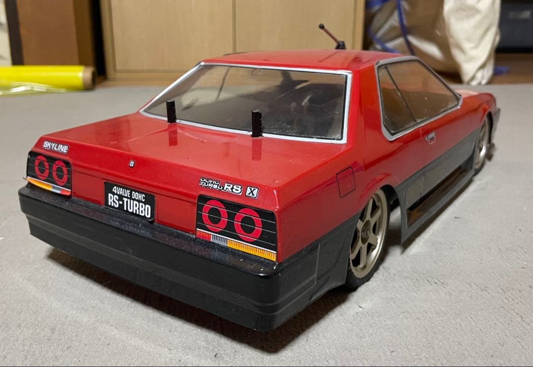 タミヤ R/C R30スカイラインRSターボ 鉄仮面 本体・ボディのみ