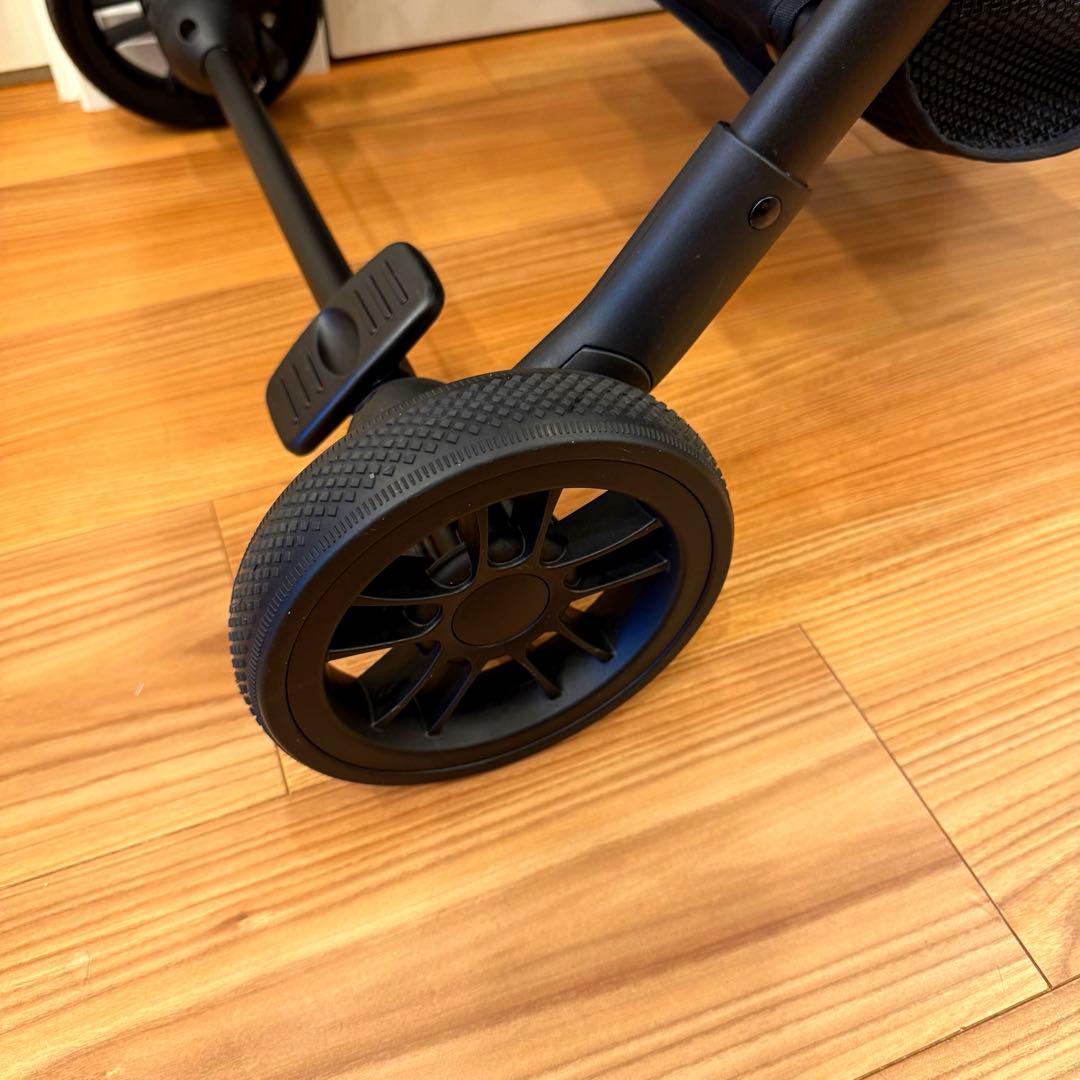 極美品 smooca ペットカート スムーカ レザー ブラウン 折畳