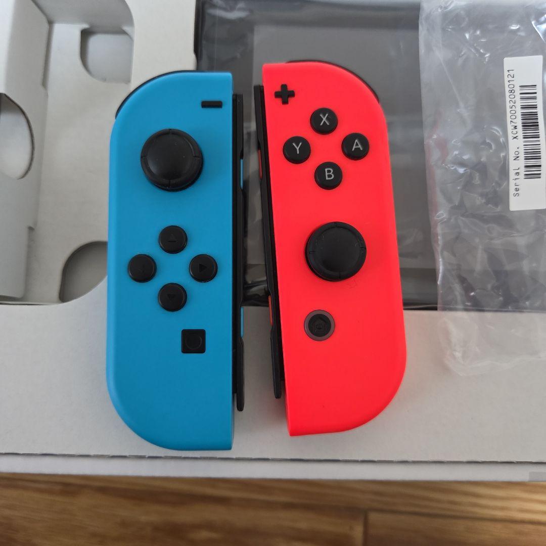 延長保証2026年2月まで Nintendo Switch本体 バッテリー強化版