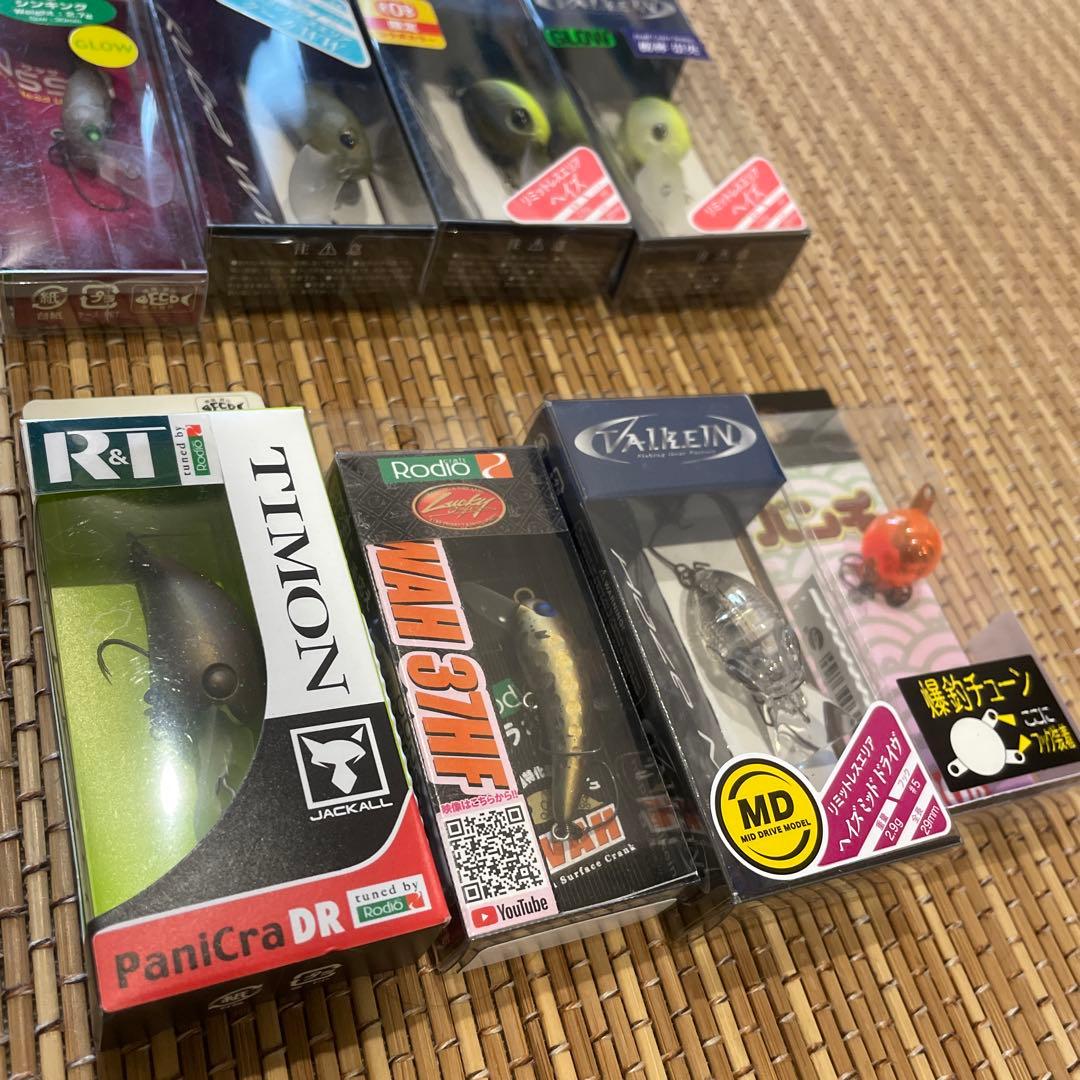 黒まんじゅう入りトラウトルアーセット（他オリカラ含）